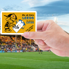 Cas Tigers all hate Leeds fan sticker pack - Castleford Tigers fan stickers