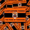 castleford tigers the pride of yorkshire sticker