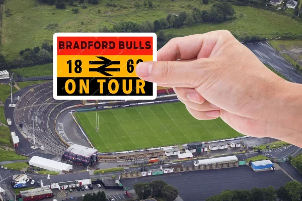 Bradford Bulls - On Tour fan stickers