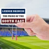 London Broncos the Pride of the South East fan sticker pack