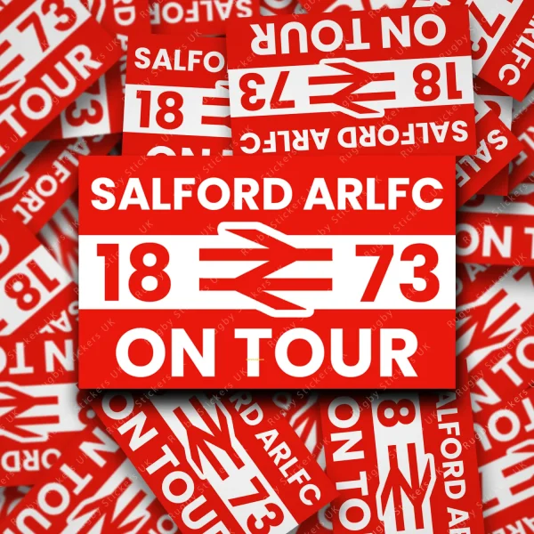Salford RLFC on Tour fan sticker pack