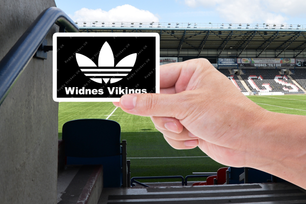 Widnes adi stripes supporters stickers