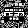 Widnes fans on tour since 1895 fan stickers