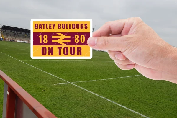 Batley Bulldogs on Tour stickers