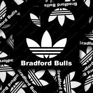 Bradford Bulls adi stripes supporters stickers
