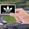Bradford Bulls adi stripes supporters stickers