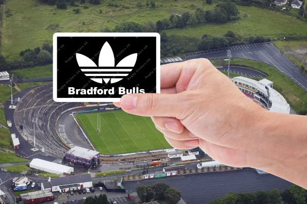 Bradford Bulls adi stripes supporters stickers