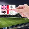 Huddersfield Giants St Georges Cross flag stickers