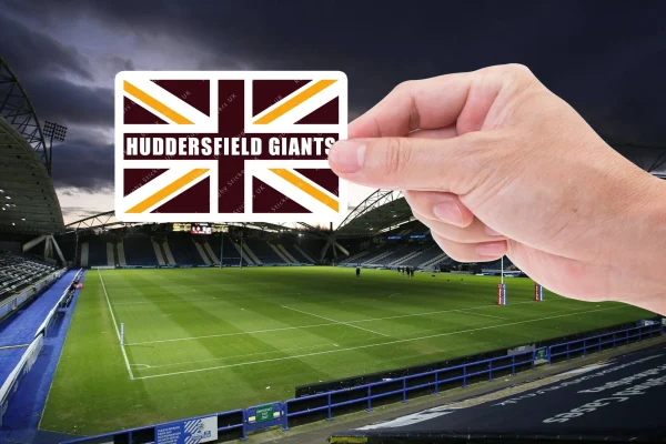 Huddersfield Giants Union Jack Stickers