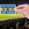 Leeds Rhinos on Tour stickers