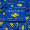Leeds Rhinos taking over your town since 1870 stickers
