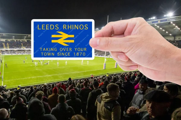 Leeds Rhinos taking over your town since 1870 stickers