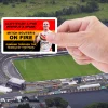 Bradford Bulls - Mitch Souter's on fire Rugby League fan stickers