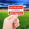 The Original Red Devils - Salford Red Devils Rugby league club fan sticker pack