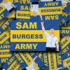 Sam Burgess Army Fan Sticker