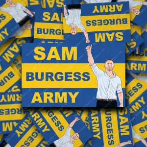 Sam Burgess Army Fan Sticker