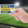 Sam Burgess Army Fan Sticker