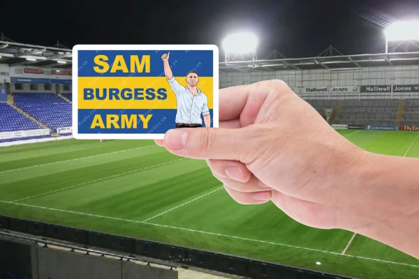 Sam Burgess Army Fan Sticker