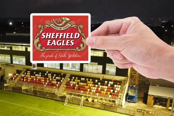 Sheffield Eagles Artois stickers