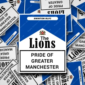 Swinton Lions Marlborough design stickers