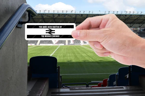 You have been visited by The Widnes Vikings stickers
