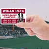 Wigan Warriors - Superleague Champions 6 times fan sticker pack