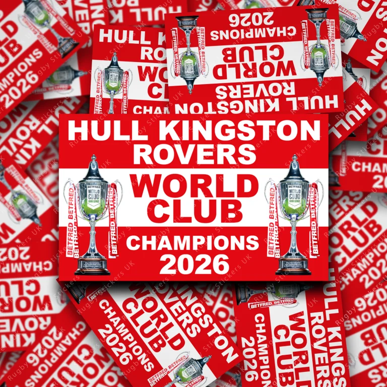 Hull KR World Club Champions Sticker