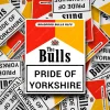 Bradford bulls Marlborough packet like sticker design