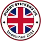 Rugby Stickers Logo